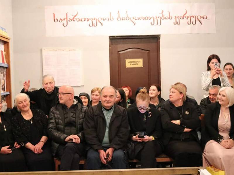 5 მაისს ცაგერის მთავარ ბიბლიოთეკაში, საქართველოს ბიბლიოთეკების კვირეულთან დაკავშირებით...